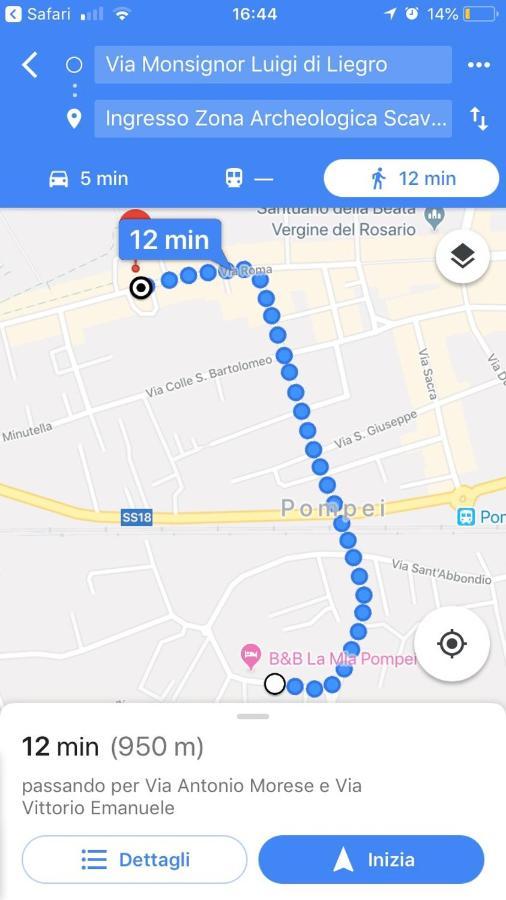 B&B La Mia Pompeji Eksteriør billede